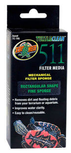 Zoo Med Rectangle Fine Sponge Replacement for 30 - 511 Turtle Filter