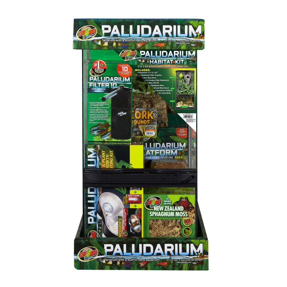 Zoo Med Paludarium Habitat Kit 1ea