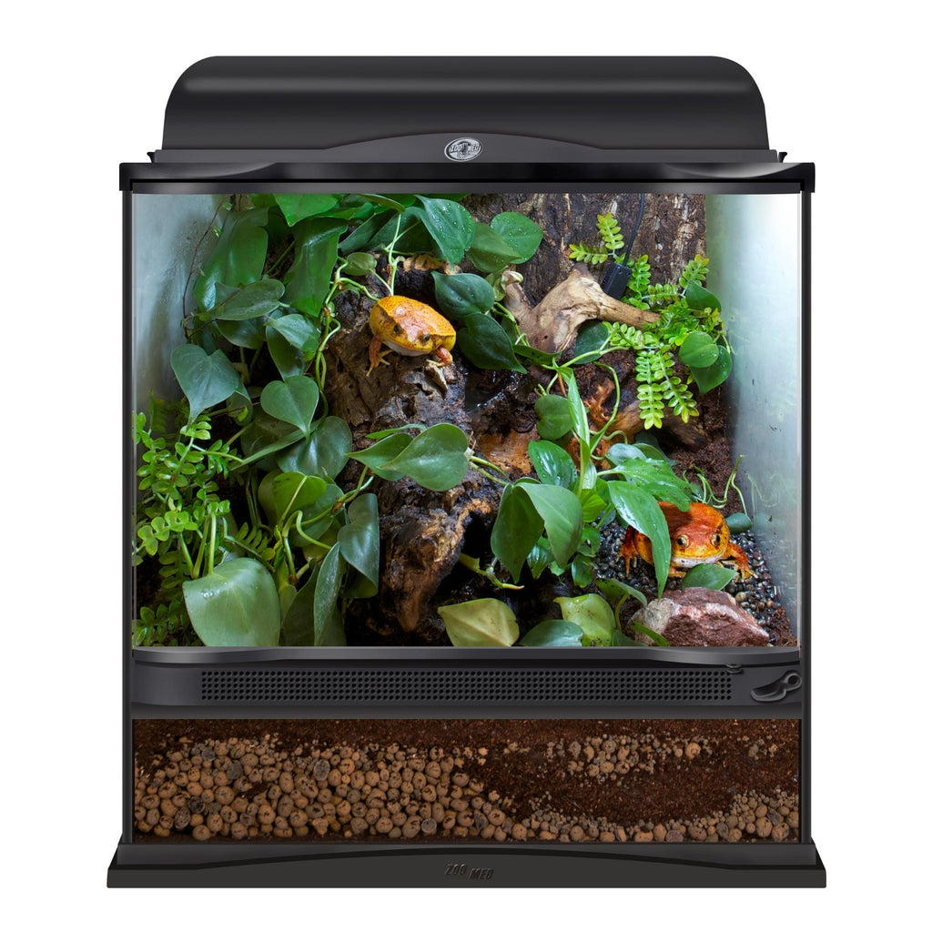Zoo Med Naturalistic Terrarium Black, Clear 1ea/18in. X 18in. X 18in.
