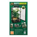 Zoo Med ReptiBreeze Open Air Aluminum Screen Cage Black 1ea/MD