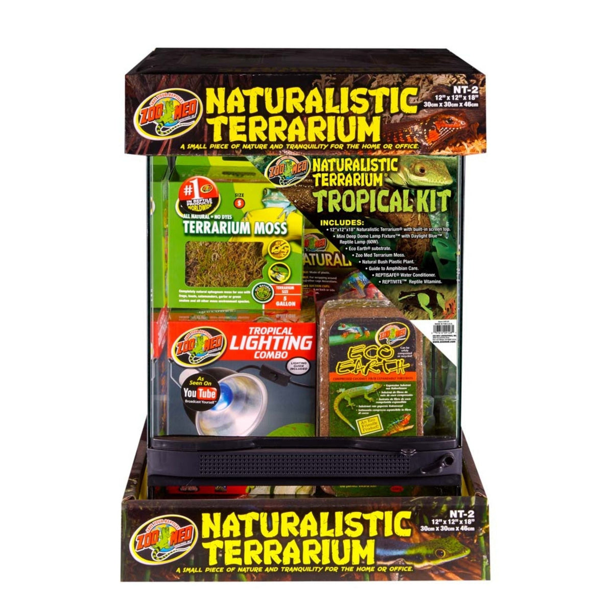 Zoo Med Naturalistic Terrarium Tropical Kit 1ea