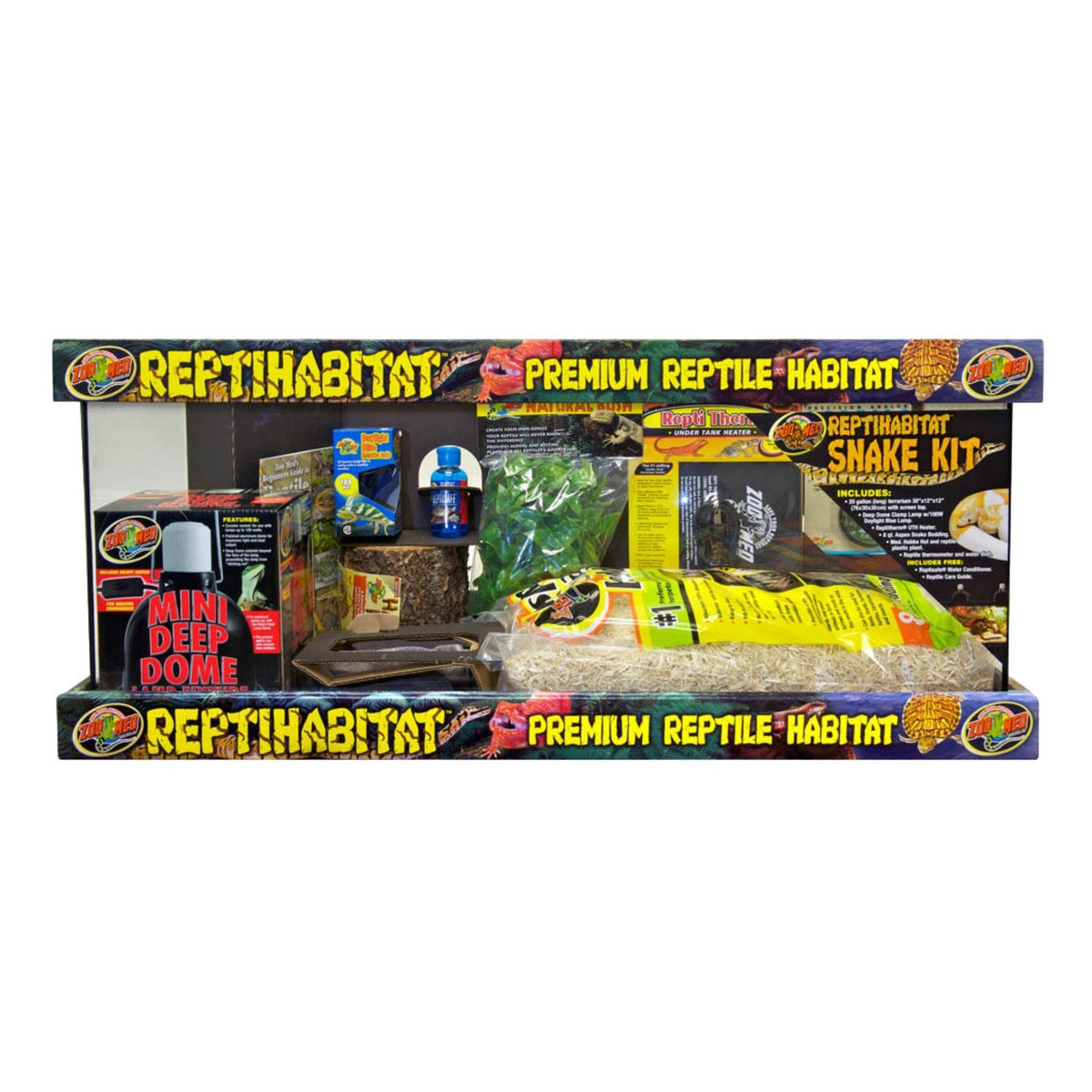 Zoo Med ReptiHabitat Snake Kit 20 gal. 1ea