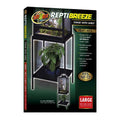 Zoo Med ReptiBreeze Stand w/Shelf Black 1ea/LG