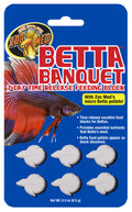 Zoo Med Betta Banquet 7 Day Release Fish Feeding Block 1ea/0.3 oz