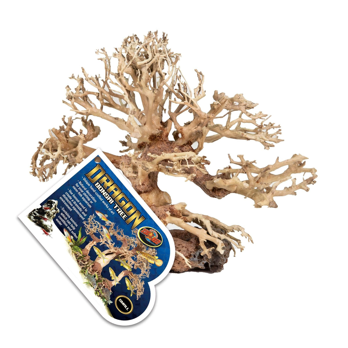 Zoo Med Dragon Bonsai Tree Aquatic Ornament 1ea/SM