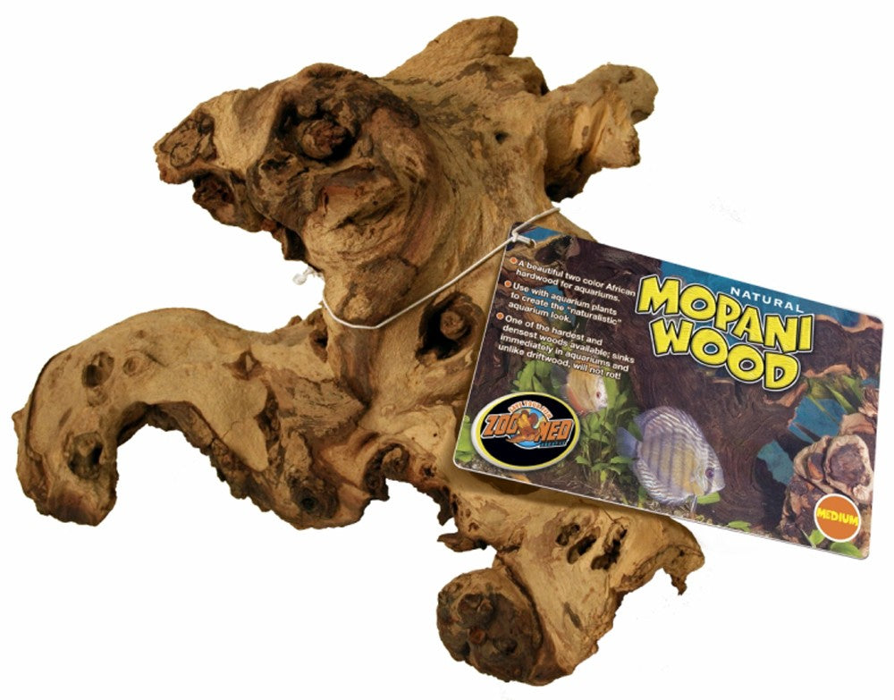 Zoo Med Aquarium Mopani Wood Brown, 1ea/10In12 in, MD