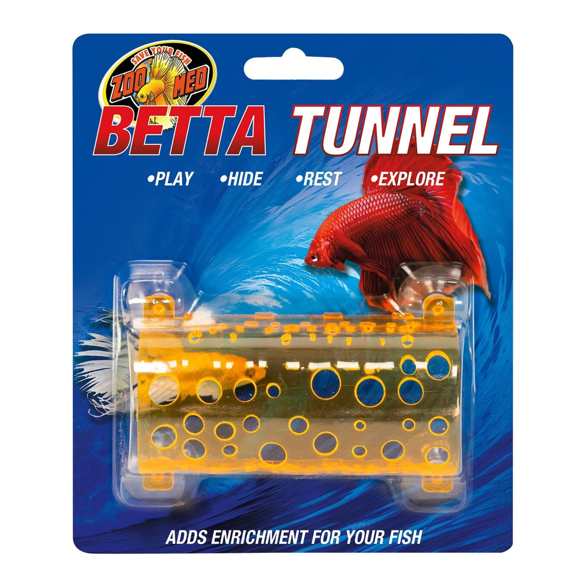 Zoo Med Betta Tunnel Assorted 1ea/One Size