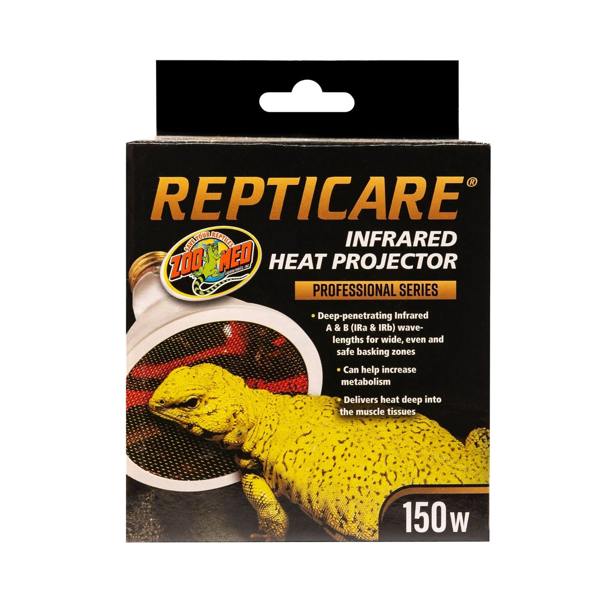 Zoo Med Repticare Infrared Heat Projector Bulb 1ea/150 W
