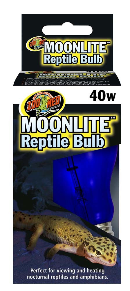 Zoo Med Moonlite Reptile Bulb Deep Blue, 1ea/40 W