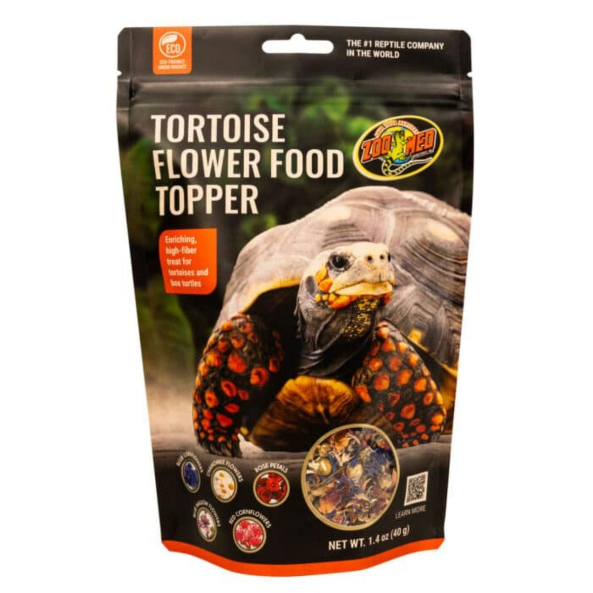 Zoo Med Tortoise & Box Turtle Flower Food Topper 1ea/12oz.