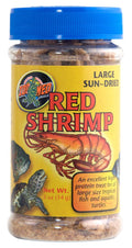 Zoo Med Sun-Dried Large Red Shrimp Reptile Food 1ea/0.5 oz