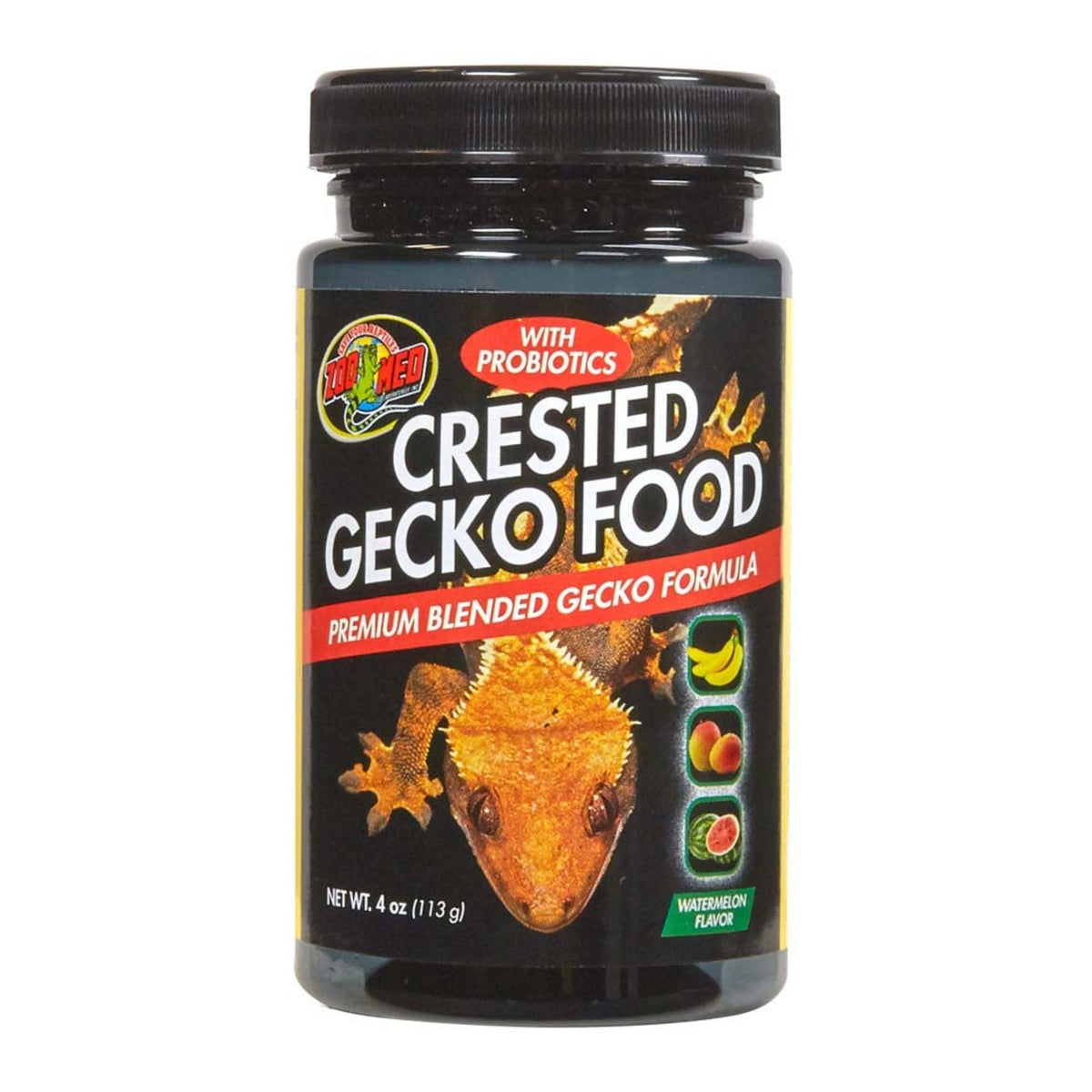 Zoo Med Crested Gecko Food Premium Blended Watermelon Dry Food 1ea/4oz.