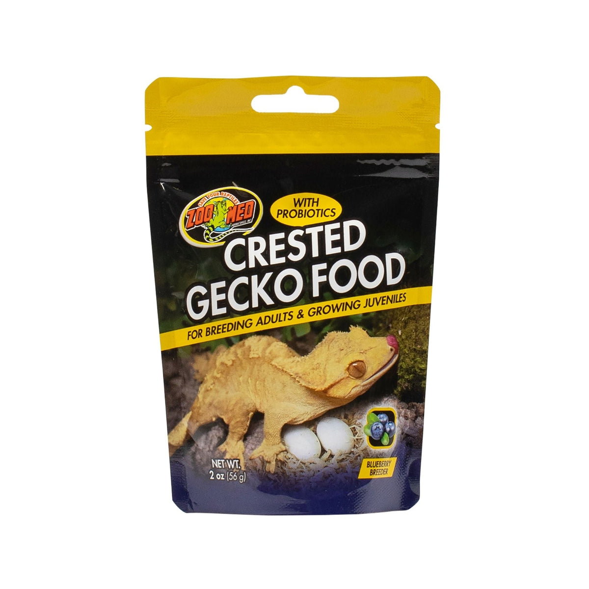 Zoo Med Crested Gecko Premium Blended Gecko Food Blueberry Flavor 1ea/2oz.