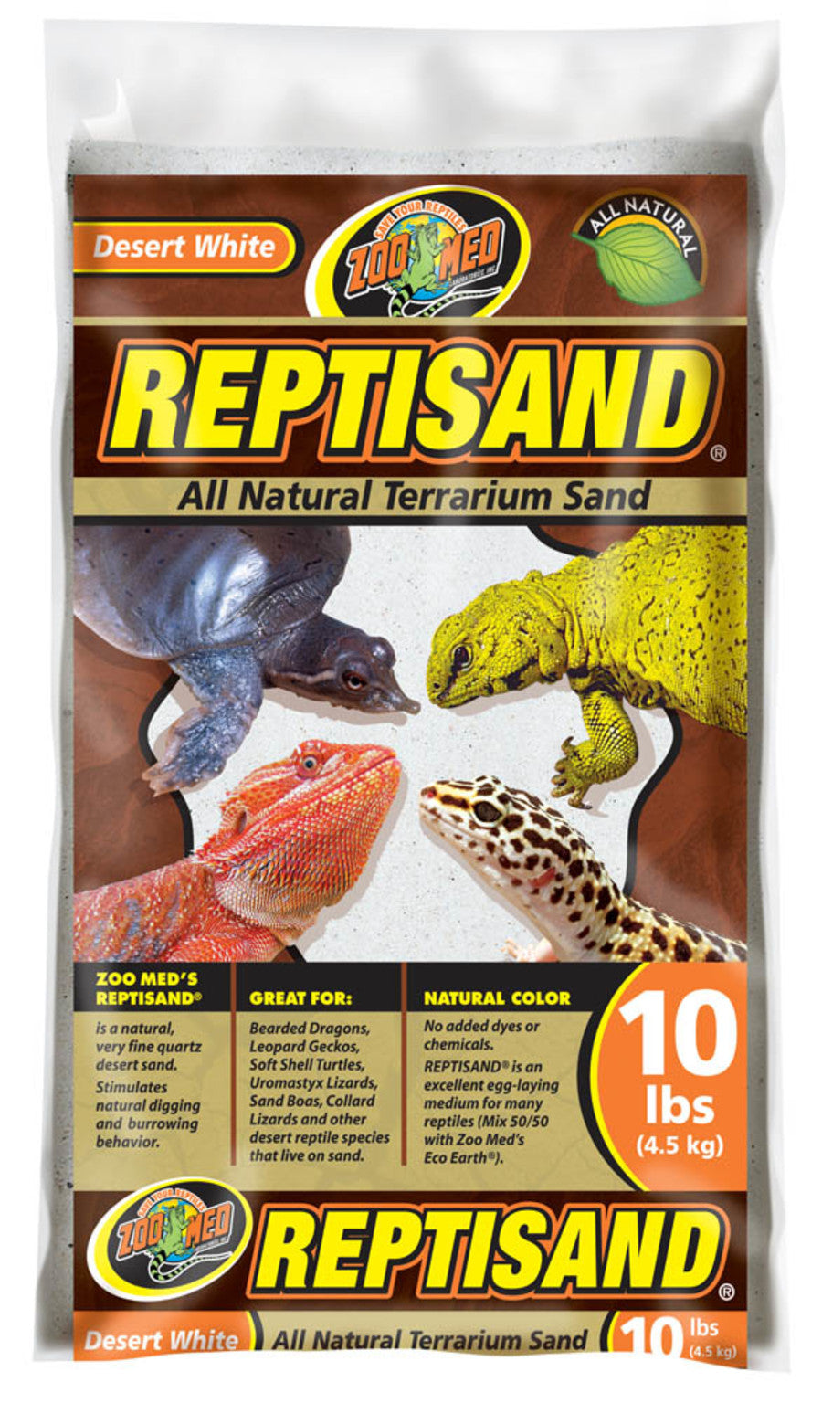 Zoo Med ReptiSand Desert White, 10 lb