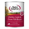 Nutrisource Dog Chicken Lamb & Oceanfish 12.3oz. (Case of 12)