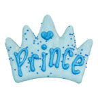 Bosco & Roxy's Dog Prince Crown Cookies - 12 Count