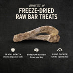 Vital Essentials Dog Raw Bar Freeze-Dried Raw Duck Neck Treat 0.7oz. - (Case of 40)