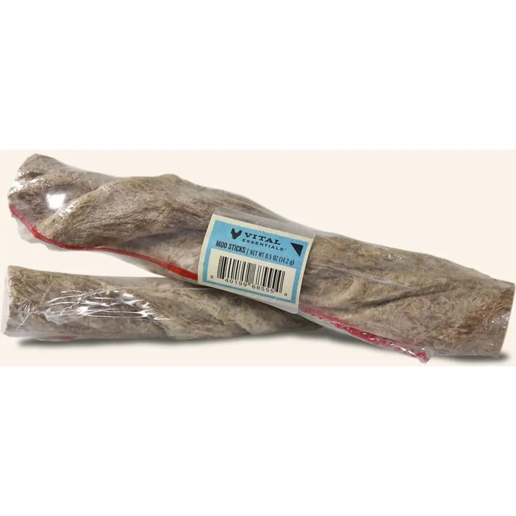 Vital Essentials Dog Raw Bar Freeze-Dried Raw Moo Stick Treat 0.5oz. - (Case of 34)