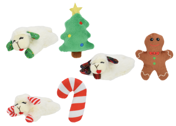 Multipet LOOfA Dog Holiday For Cat 2pks 4" (Sold Separately)