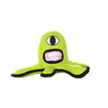 Tuffy Alien Durable Squeaky Dog Toy Green