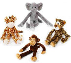 Multipet Swingin Safari Dog Toy Monkey 22 in