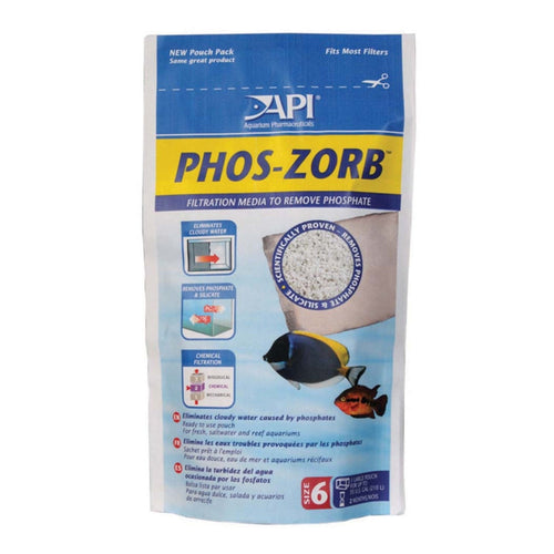 API PHOS-ZORB Aquarium Filter Media 1ea/Size 6, 1 pk