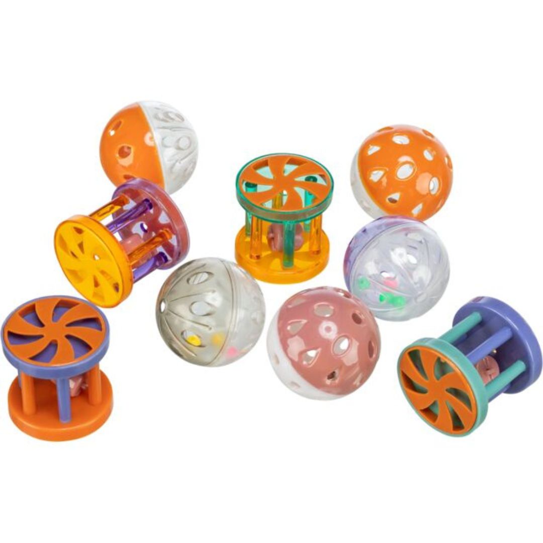 Trixie Cat Plastic Ball 54 Pack