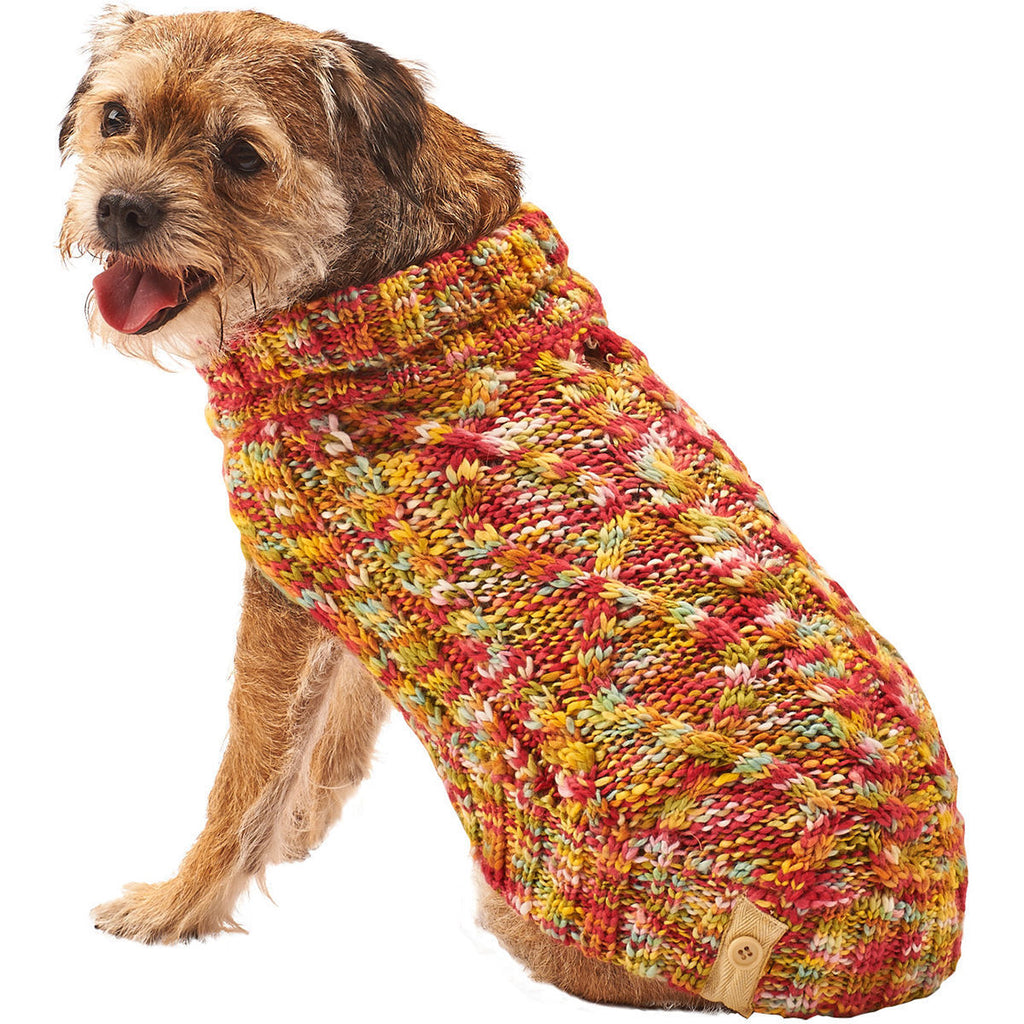 Fashion Pet Lookin' Good! Dog Multi-Crochet Sweater (Size Options)