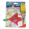 JW Pet ActiviToy Tilt Wheel Bird Toy Assorted 1ea/One Size