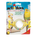 JW Pet ActiviToy Rattle Mirror Bird Toy Assorted 1ea/SM/MD