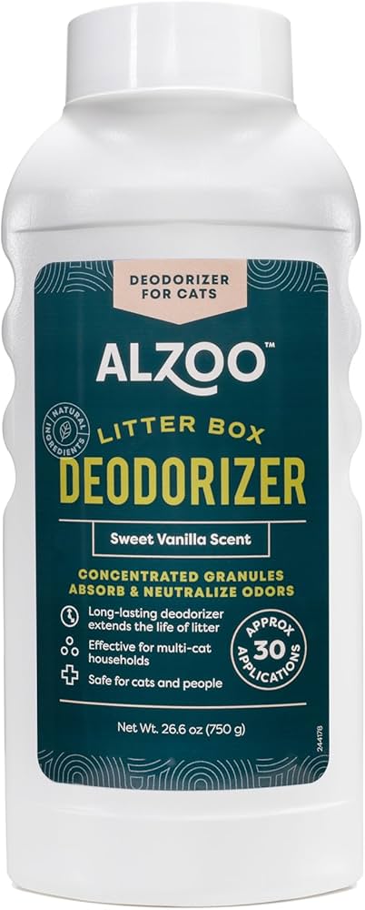 Alzoo Mineral-Based Litter Deodorizer Fresh Lavender 26.6oz.