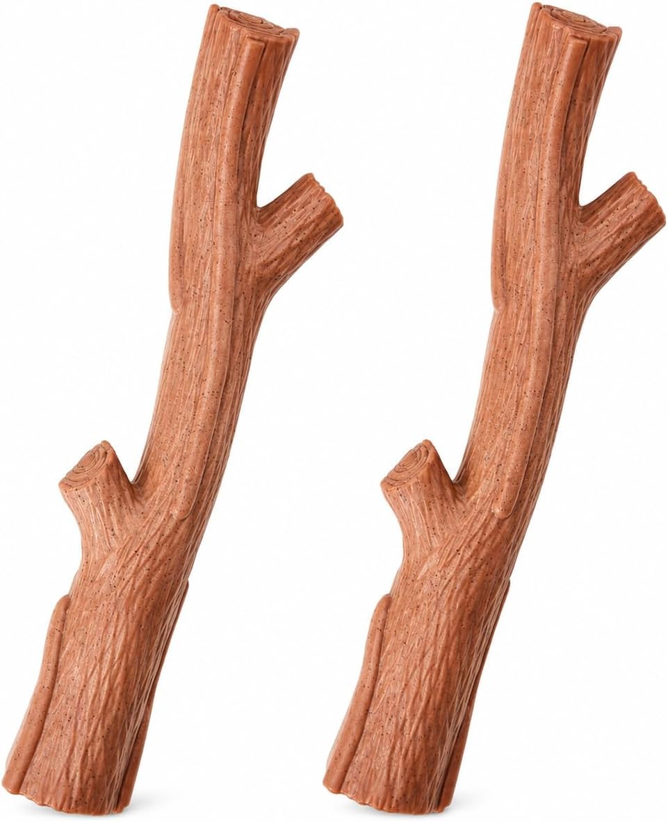 Bam Plus Branch Beef Dog Toy 5.75 in Beef Flavor 2 Pack