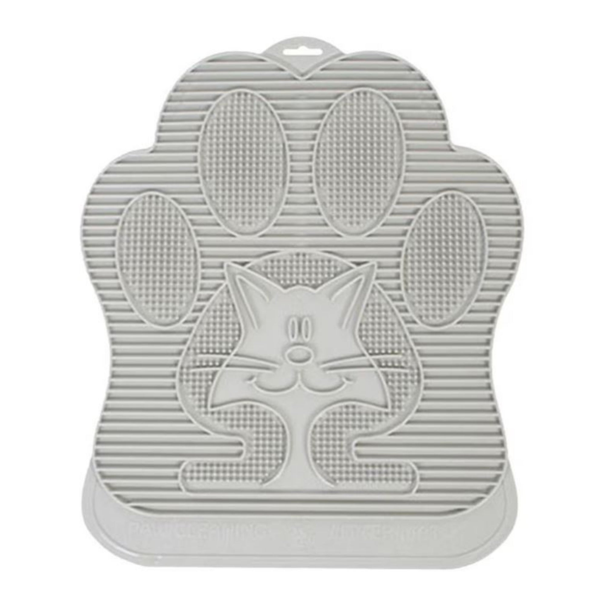 Omega Paw Cat Paw Cleaning Litter Mat Light Gray 1Ea