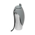 Messy Mutts Dog Travel Water Bottle Bowl Grey Default Title