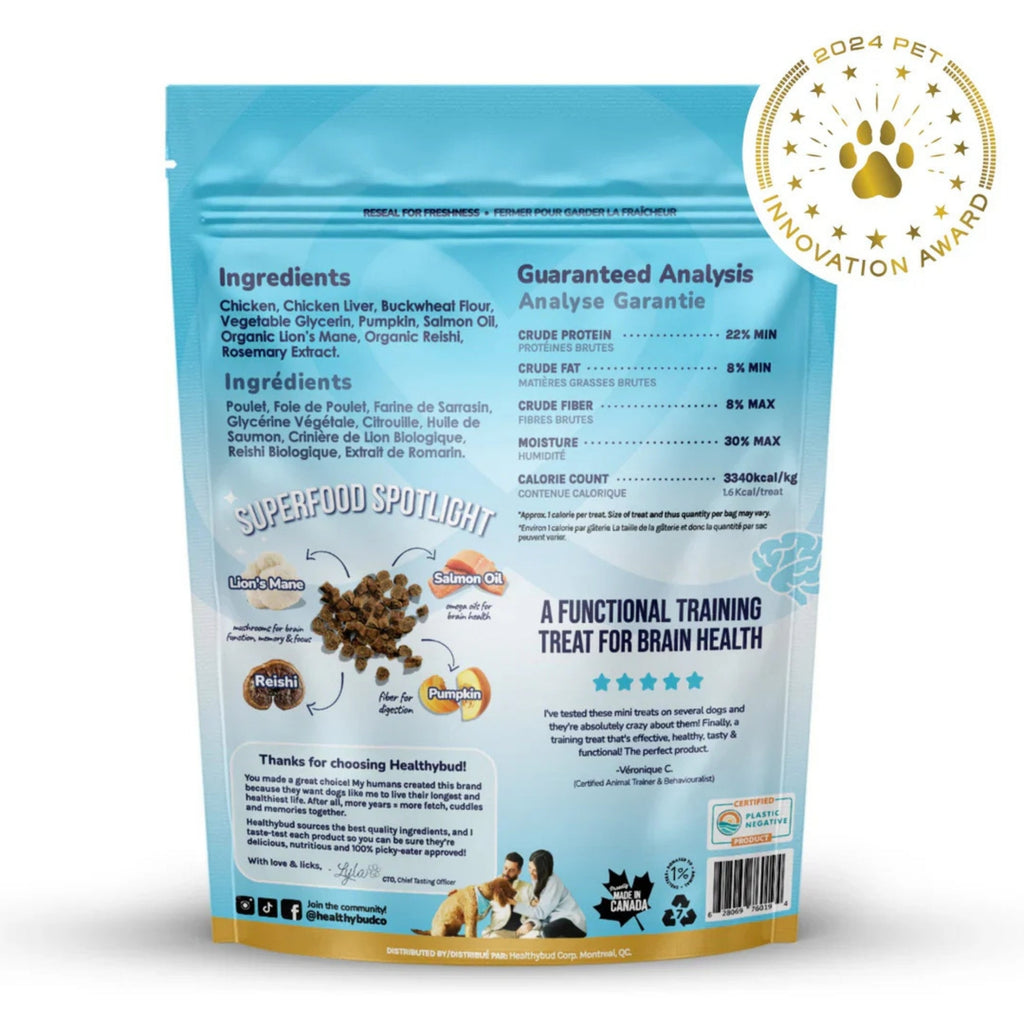 Healthy Bud Dog 6.5oz. Training Treats Chicken with Superfoods