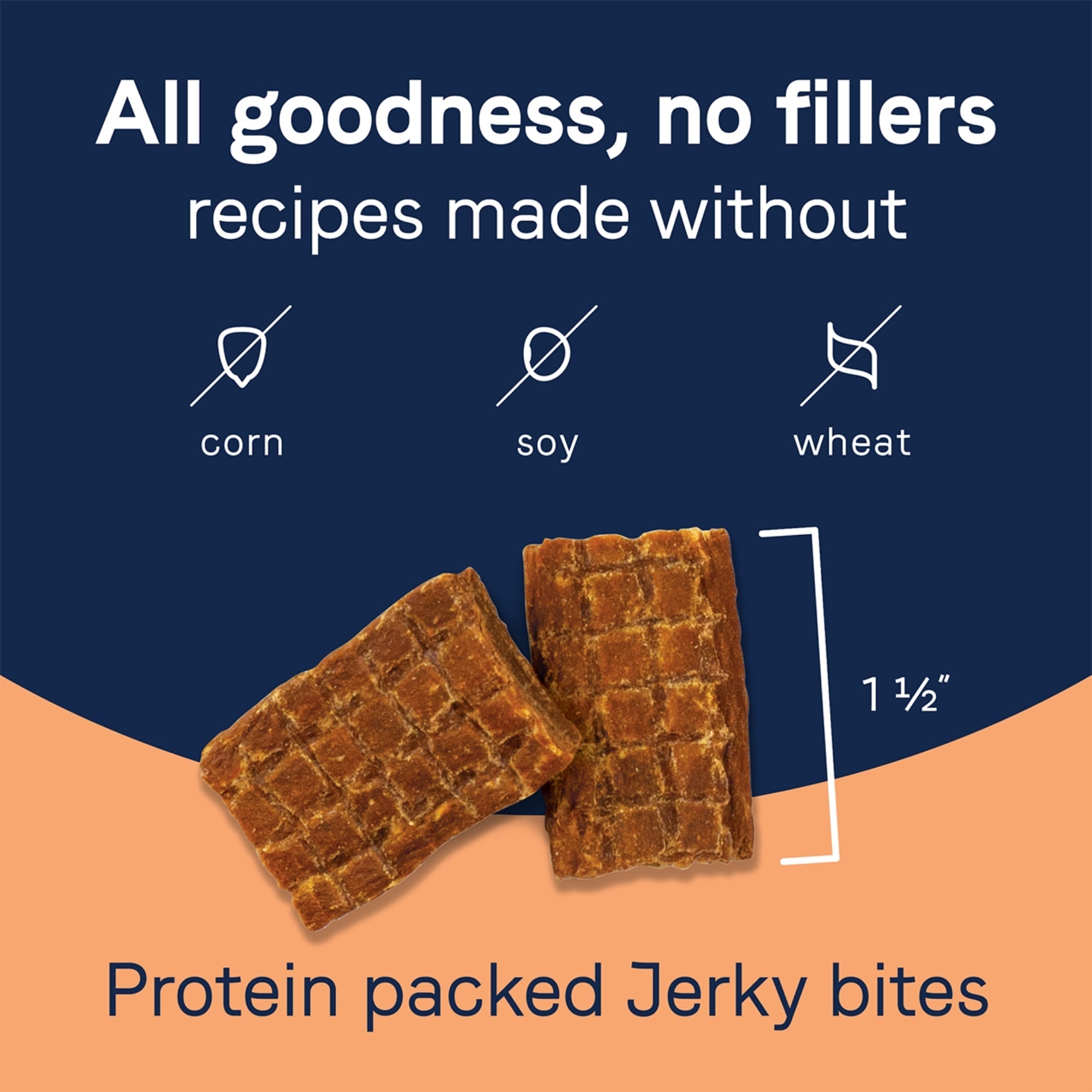 Pure Goodness Jerky Treats Salmon/Sweet Potato  4oz.