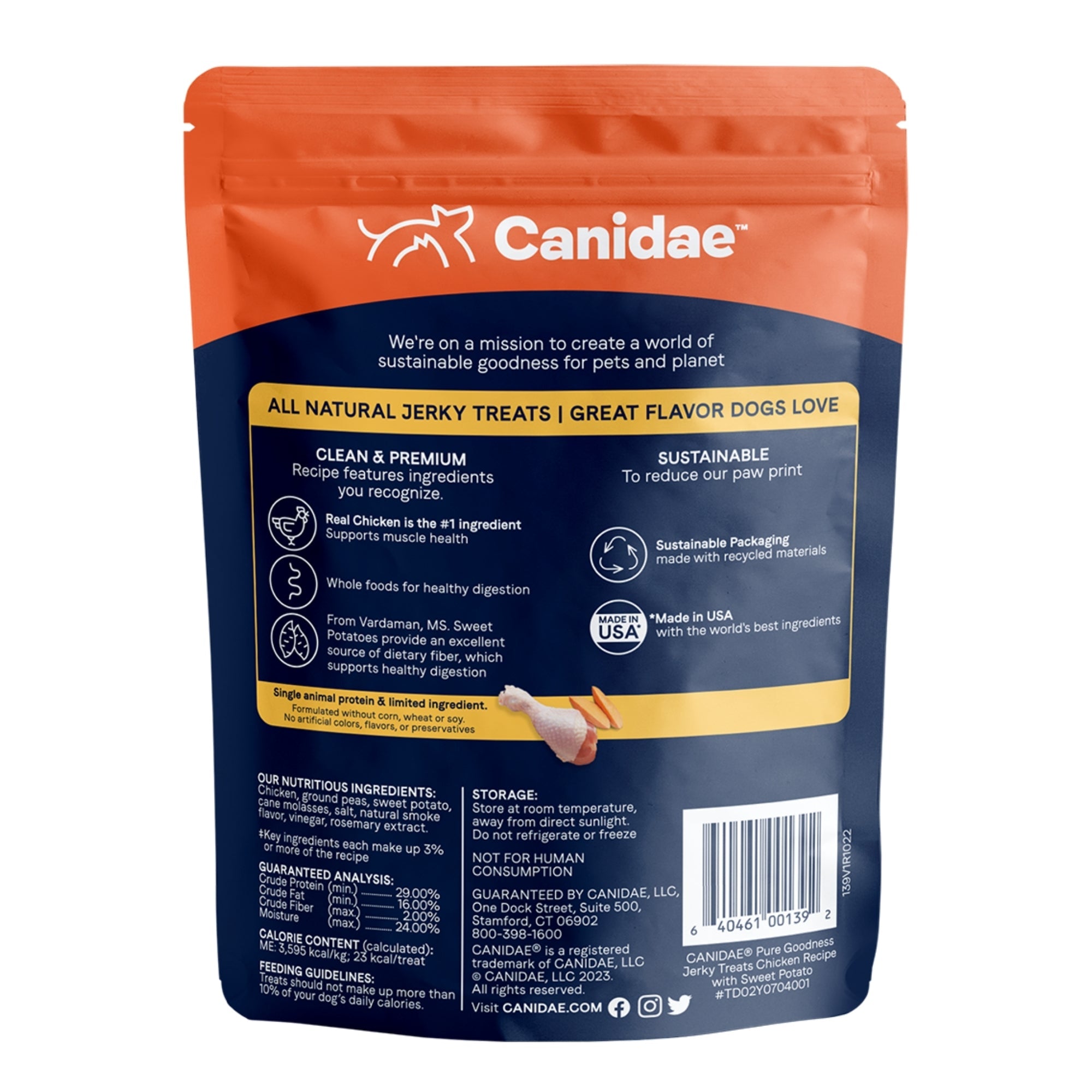 Pure Goodness Jerky Treats Chicken/Sweet Potato 4oz.