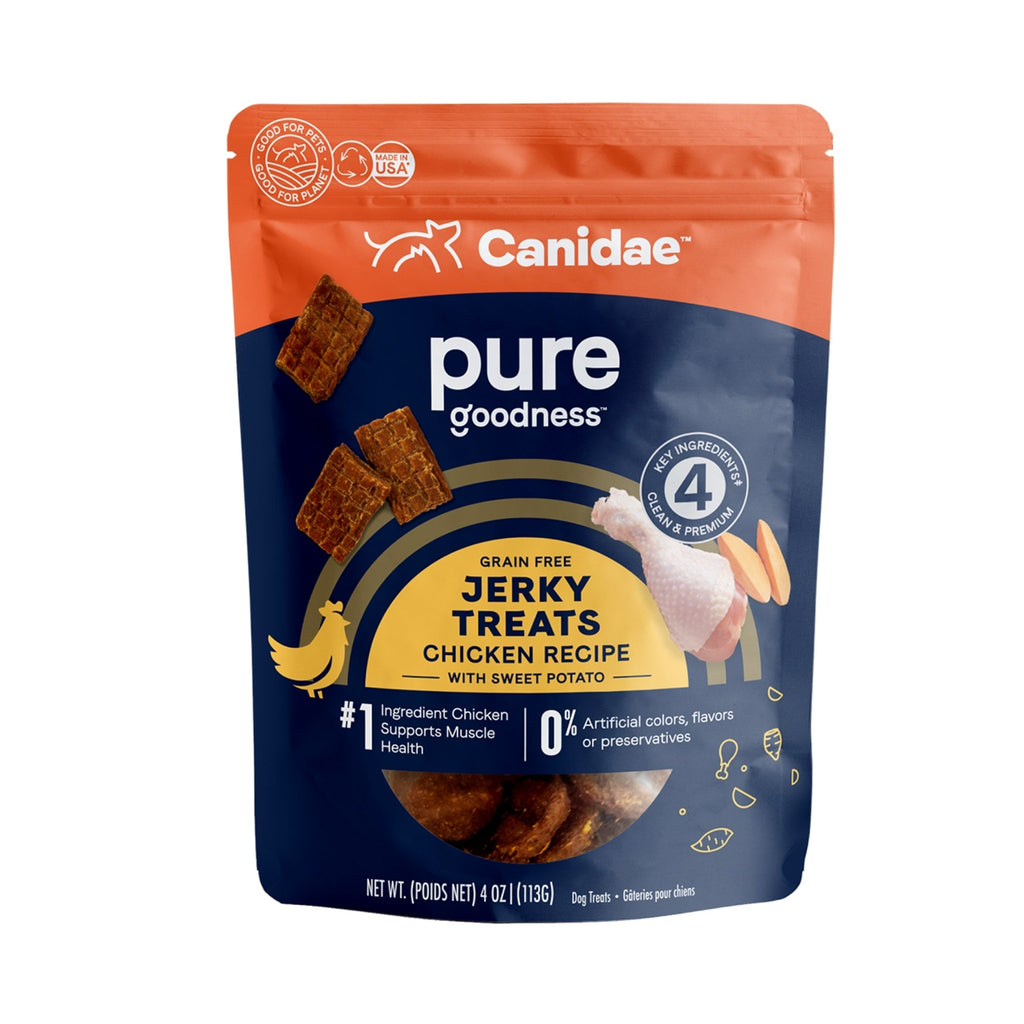 Pure Goodness Jerky Treats Chicken/Sweet Potato 4oz.
