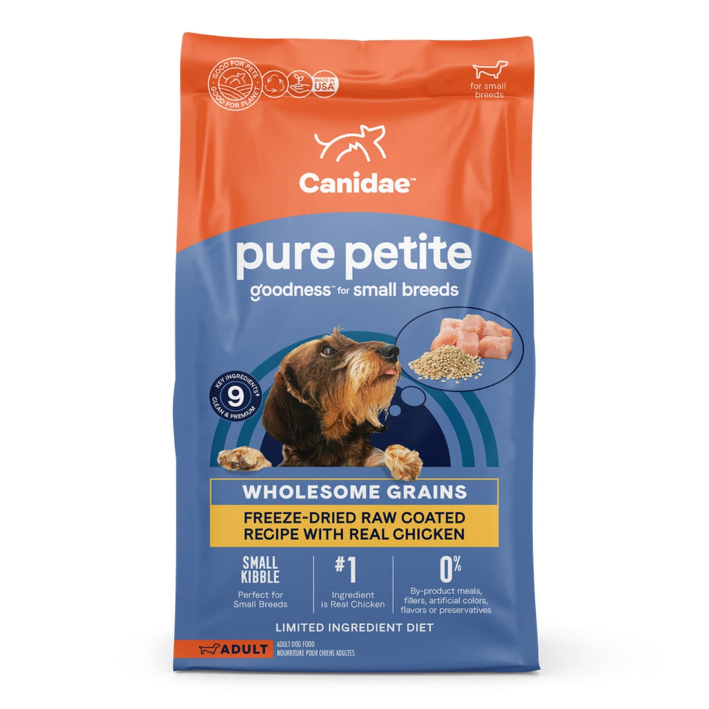 CANIDAE PURE Goodness Petite Small Breed Adult Dry Dog Food Chicken 4lb
