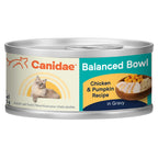 CANIDAE Balanced Bowl Canned Cat Food Chicken & Pumpkin 3oz. (Case of 24)