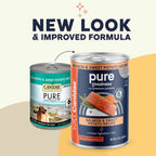 CANIDAE PURE Goodness Grain-Free LID Canned Dog Food Salmon and Sweet Potato 13oz