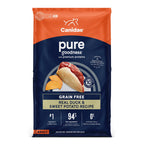 CANIDAE PURE Goodness Grain-Free LID Dry Dog Food Duck & Sweet Potato 22lb