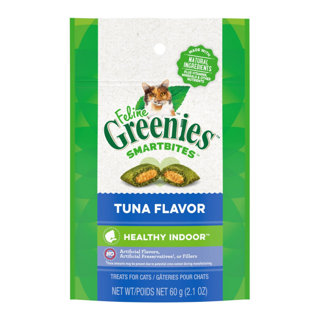 Greenies Feline SmartBites Healthy Indoor Cat Treats Tuna, 1ea/2.1 oz