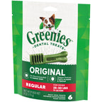 Greenies Dog Dental Treats Regular, Original, 1ea/6 oz, 6 ct