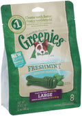 Greenies Dog Dental Treats Large, Fresh, 1ea/12 oz, 8 ct
