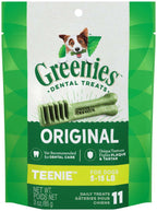Greenies Dog Dental Treats Teenie, Original, 1ea/3 oz, 11 ct