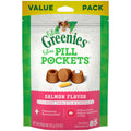 Greenies Feline Pill Pockets Cat Treats Salmon, 1ea/3 oz, 85 ct