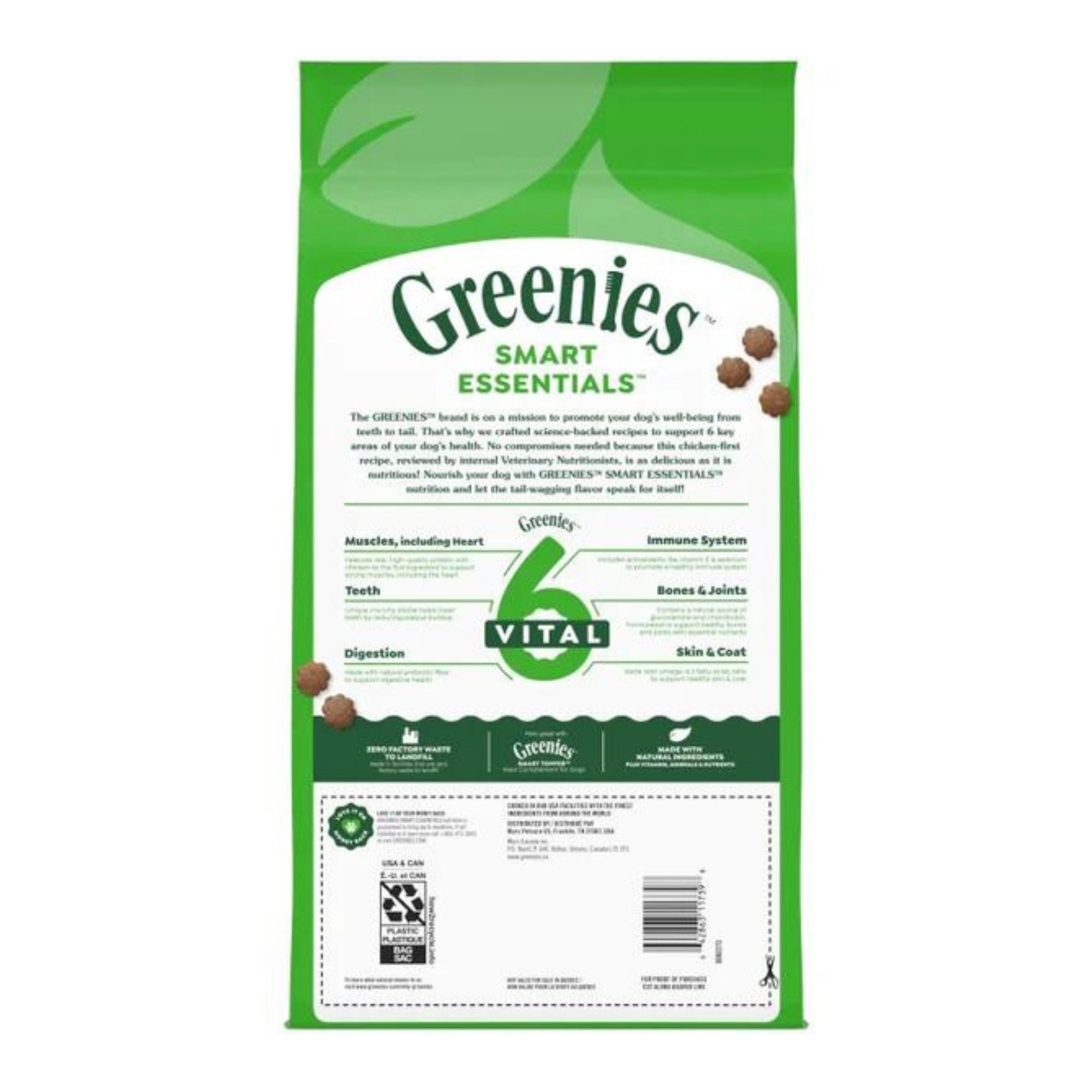 Greenies Smart Essentials Adult Dry Dog Food Chicken & Rice 6lbs