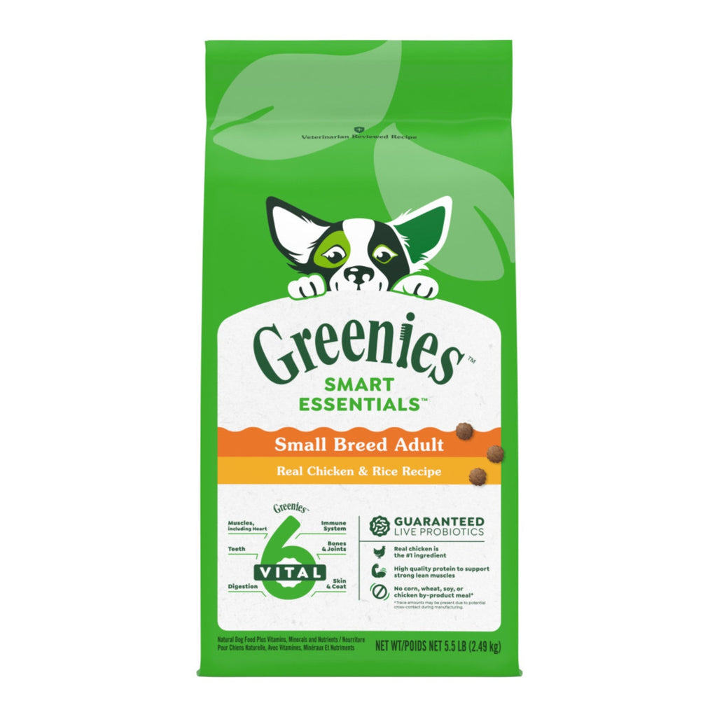 Greenies Smart Essentials Small Breed Dry Dog Food Chicken  Rice, 1ea/5.5 lb