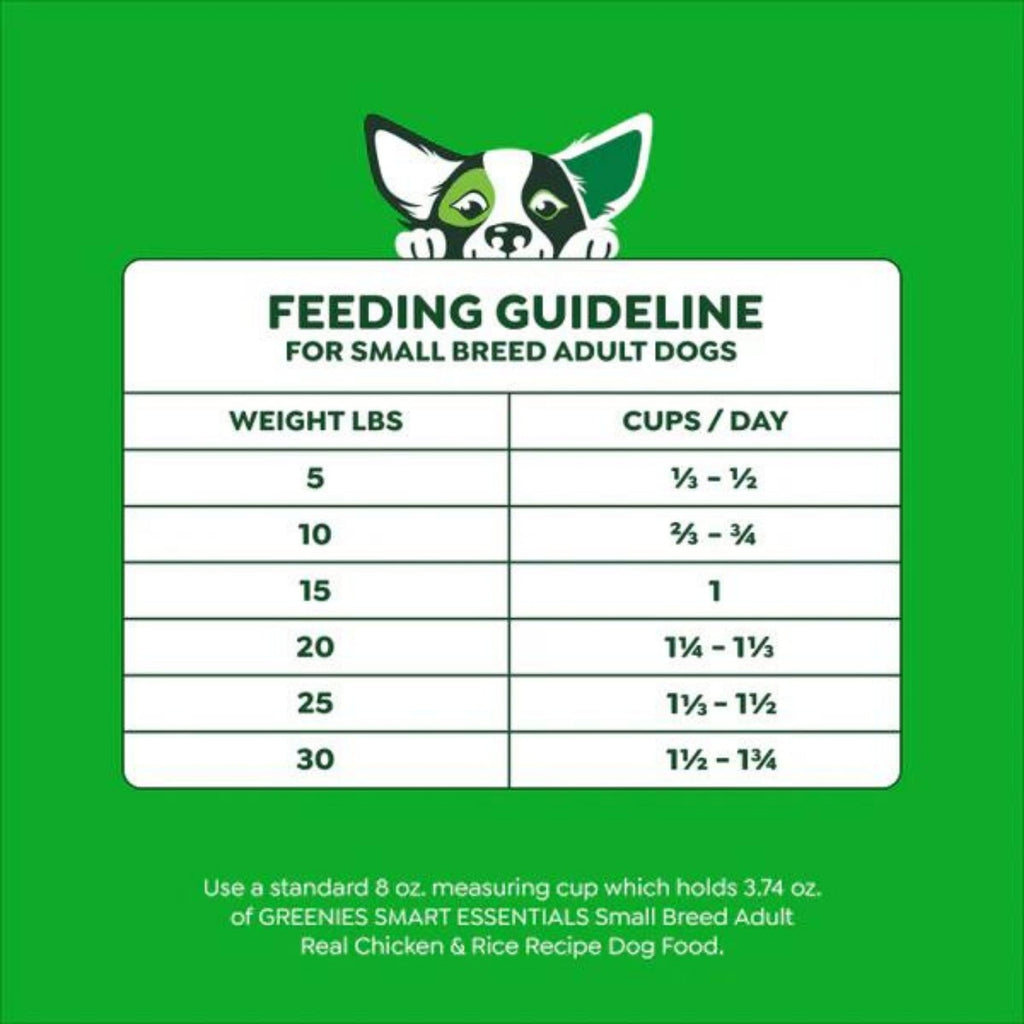 Greenies Smart Essentials Small Breed Dry Dog Food Chicken & Rice, 1ea/27 lb